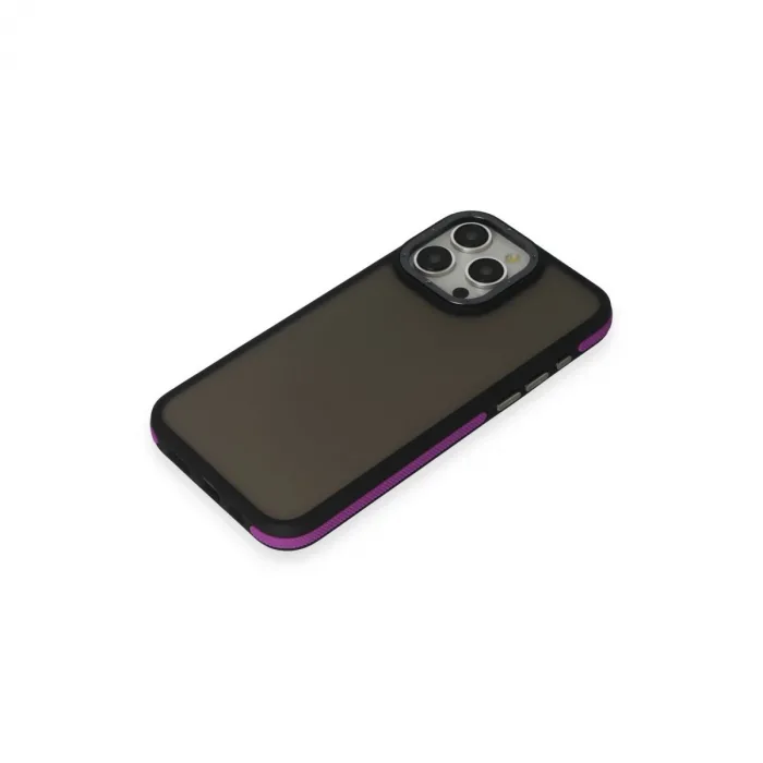 Newface İphone 15 Pro Max Harvel Kapak - Derin Mor