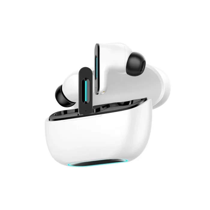 Newface Ls-518 Aktif Gürültü Engelleyici Özellikli Tws Airpods Kulaklık - Beyaz-siyah