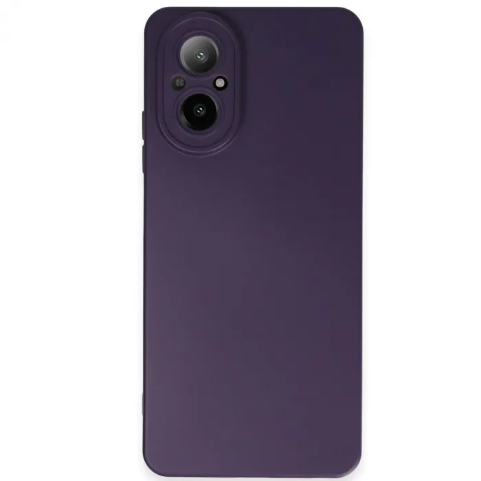 Newface Realme 12 Lite Kılıf Nano İçi Kadife Silikon - Mor
