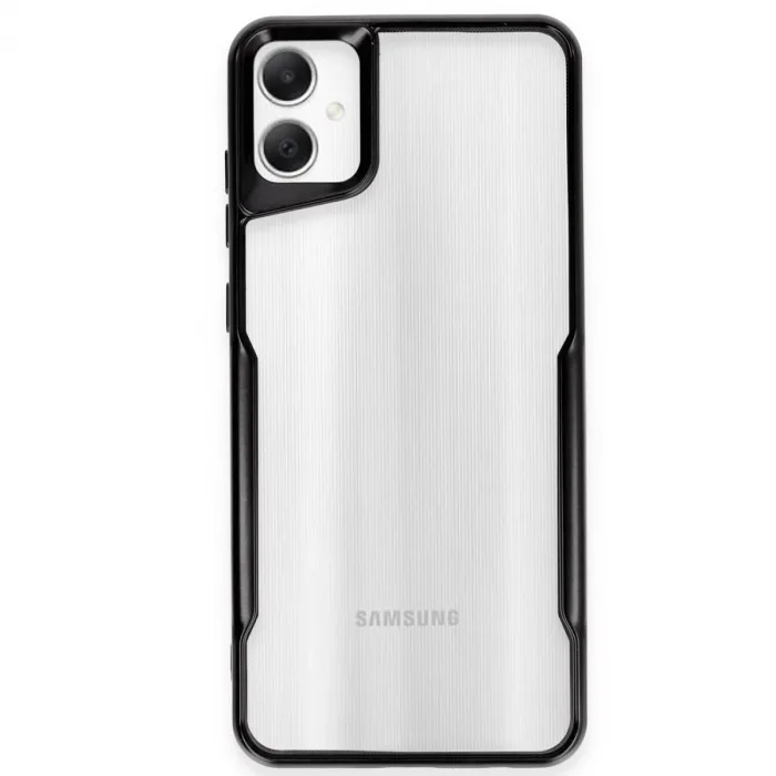 Newface Samsung Galaxy A05 Kılıf Boyi Silikon Kapak - Siyah