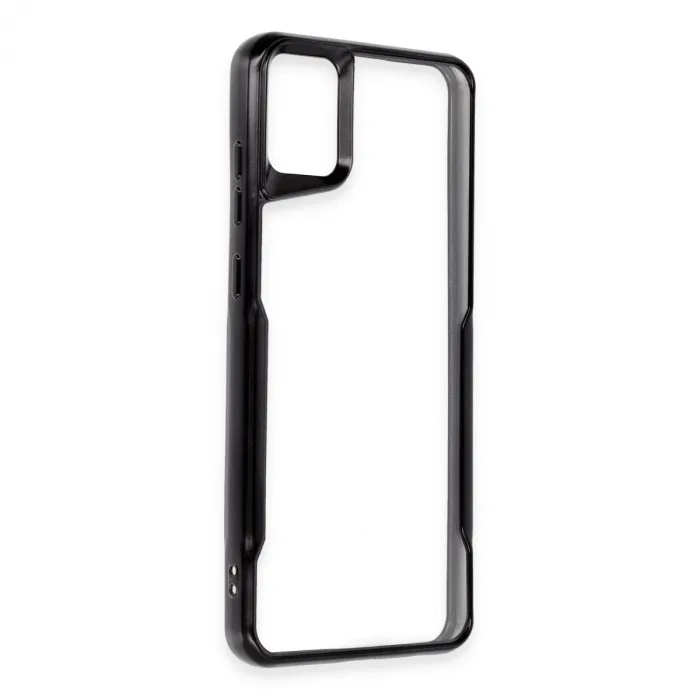 Newface Samsung Galaxy A05 Kılıf Boyi Silikon Kapak - Siyah