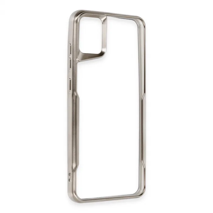 Newface Samsung Galaxy A05 Kılıf Boyi Silikon Kapak - Titan Gri