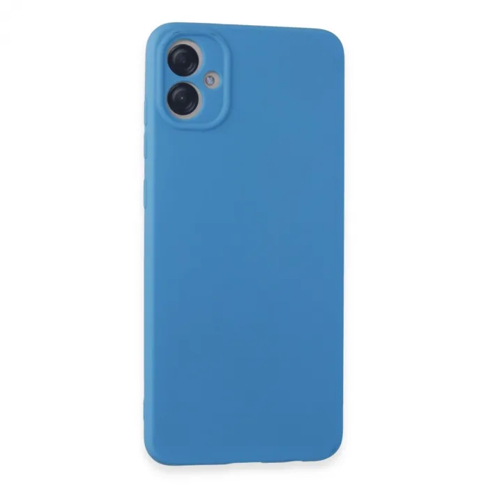 Newface Samsung Galaxy A05 Kılıf First Silikon - Mavi