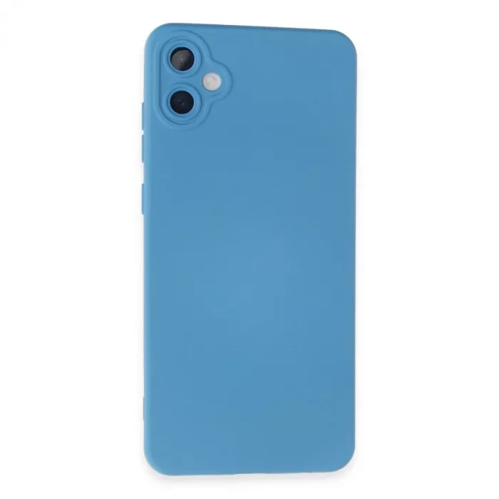 Newface Samsung Galaxy A05 Kılıf Nano İçi Kadife Silikon - Mavi