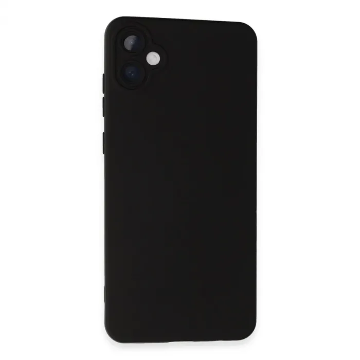 Newface Samsung Galaxy A05 Kılıf Nano İçi Kadife Silikon - Siyah