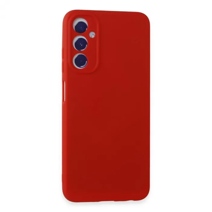 Newface Samsung Galaxy A05s Kılıf First Silikon - Kırmızı