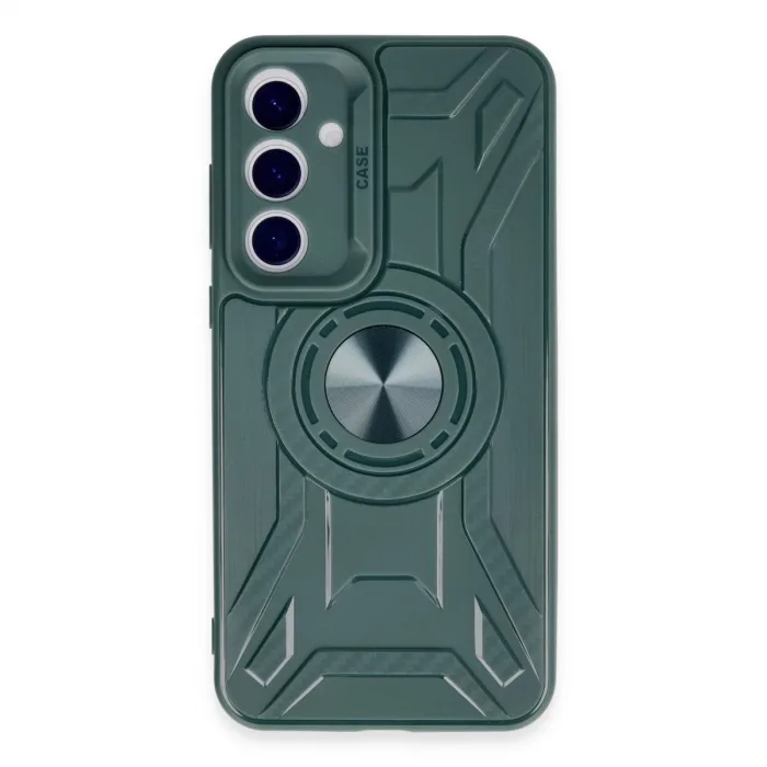 Newface Samsung Galaxy A05s Kılıf Lincoln Silikon - Koyu Yeşil