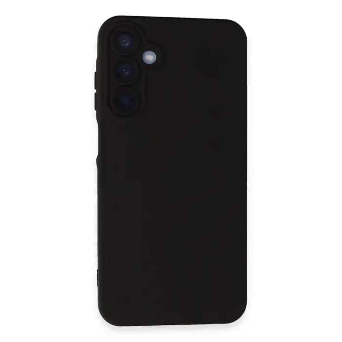 Newface Samsung Galaxy A05s Kılıf Nano İçi Kadife Silikon - Siyah