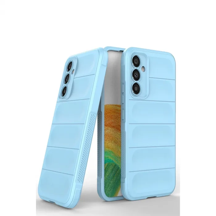 Newface Samsung Galaxy A05s Kılıf Optimum Silikon - Sky Blue