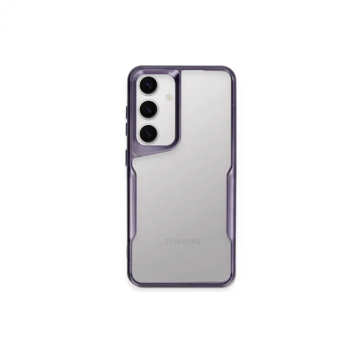 Newface Samsung Galaxy A14 4g Kılıf Boyi Silikon Kapak - Derin Mor