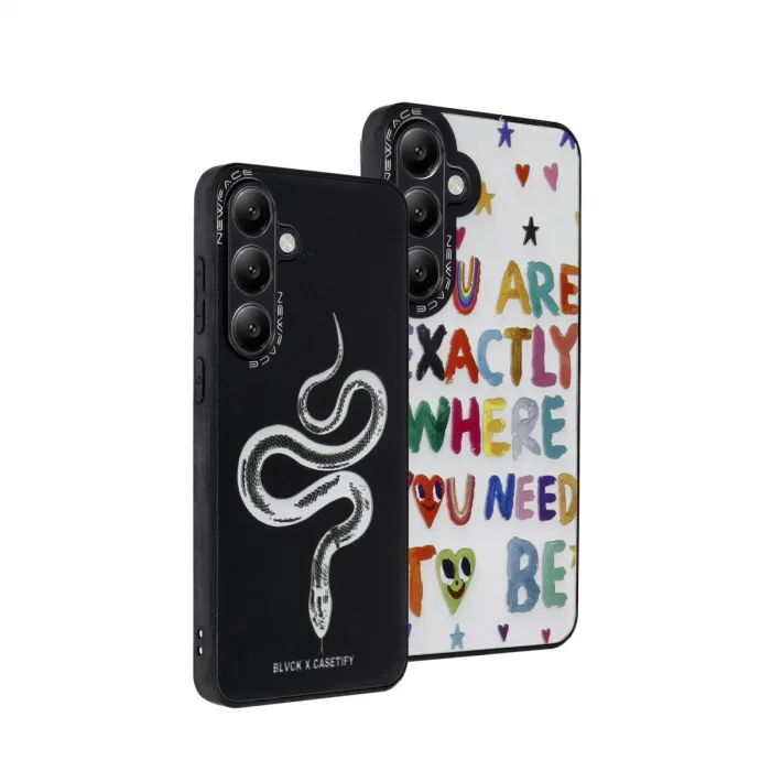 Newface Samsung Galaxy A15 4g Kılıf Mirror Desenli Kapak - Mirror - 2