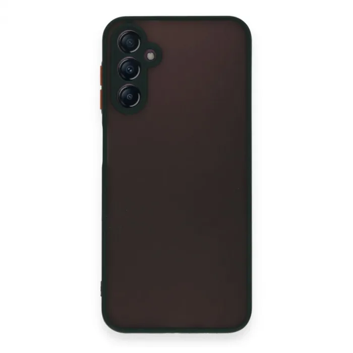 Newface Samsung Galaxy A15 4g Kılıf Montreal Silikon Kapak - Yeşil