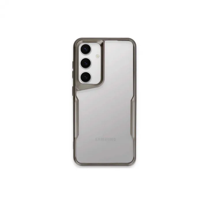 Newface Samsung Galaxy A25 5g Kılıf Boyi Silikon Kapak - Titan Gri