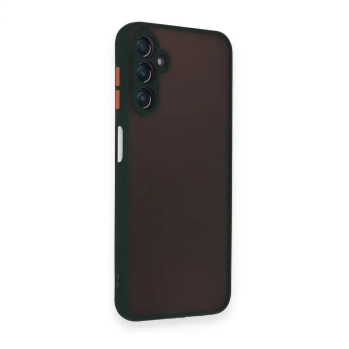 Newface Samsung Galaxy A25 5g Kılıf Montreal Silikon Kapak - Yeşil