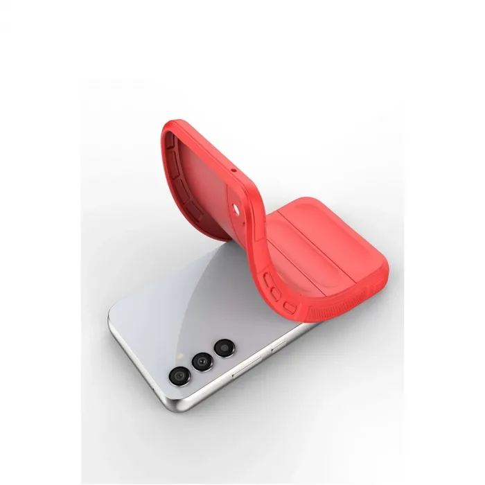 Newface Samsung Galaxy A25 5g Kılıf Optimum Silikon - Kırmızı