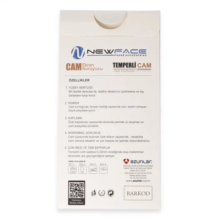 Newface Samsung Galaxy A35 5g 3d Antistatik Hayalet Cam Ekran Koruyucu