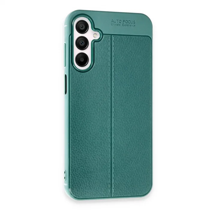 Newface Samsung Galaxy A35 5g Kılıf Auto Focus Kapak - Koyu Yeşil