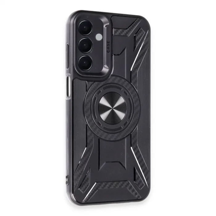 Newface Samsung Galaxy M15 Kılıf Lincoln Silikon - Siyah