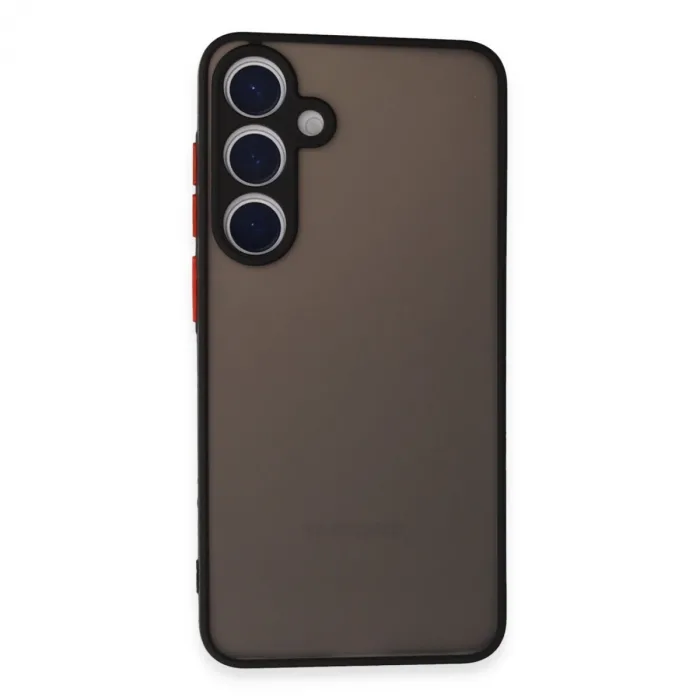 Newface Samsung Galaxy S24 Kılıf Montreal Silikon Kapak - Siyah