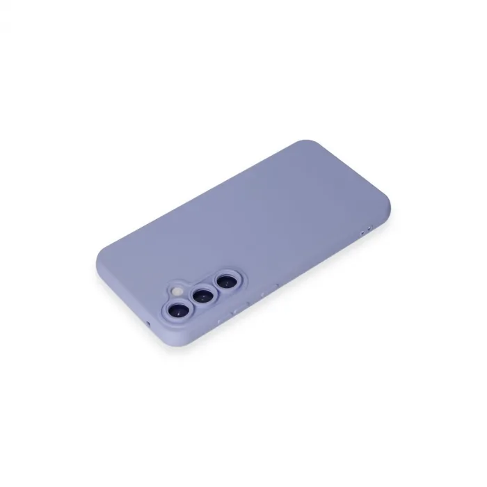 Newface Samsung Galaxy S24 Kılıf Nano İçi Kadife Silikon - Lila