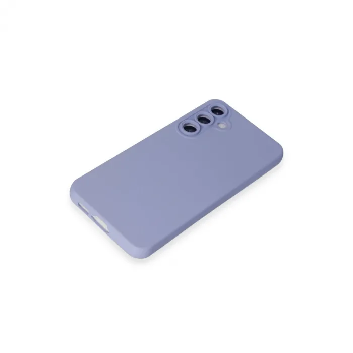 Newface Samsung Galaxy S24 Kılıf Nano İçi Kadife Silikon - Lila