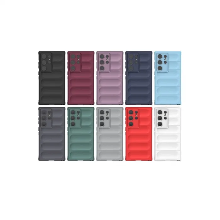 Newface Samsung Galaxy S24 Ultra Kılıf Optimum Silikon - Lacivert