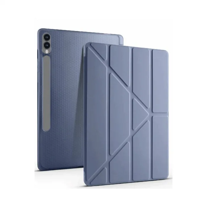 Newface Samsung Galaxy X610 Tab S9 Fe Plus 12.4 Kılıf Kalemlikli Mars Tablet Kılıfı - Lavender