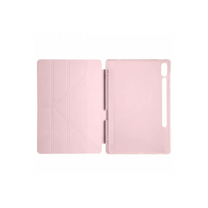 Newface Samsung Galaxy X610 Tab S9 Fe Plus 12.4 Kılıf Kalemlikli Mars Tablet Kılıfı - Rose Gold