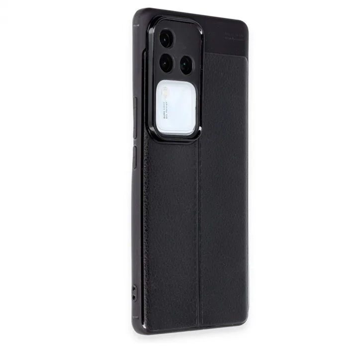 Newface Vivo V30 5g Kılıf Auto Focus Kapak - Siyah