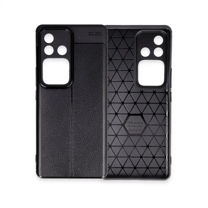 Newface Vivo V30 5g Kılıf Auto Focus Kapak - Siyah