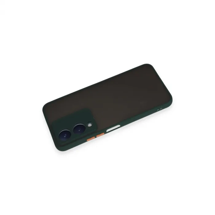 Newface Vivo Y17s Kılıf Montreal Silikon Kapak - Yeşil