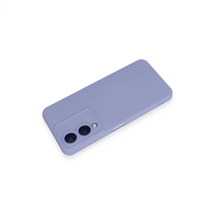 Newface Vivo Y17s Kılıf Nano İçi Kadife Silikon - Lila