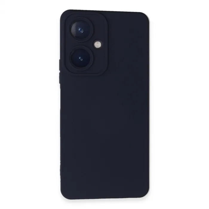 Newface Vivo Y27 Kılıf Nano İçi Kadife Silikon - Lacivert