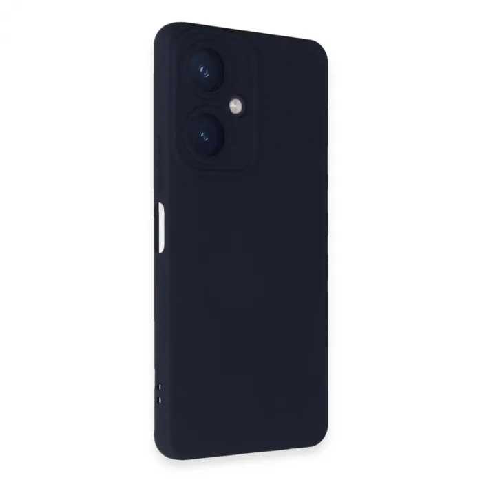 Newface Vivo Y27 Kılıf Nano İçi Kadife Silikon - Lacivert