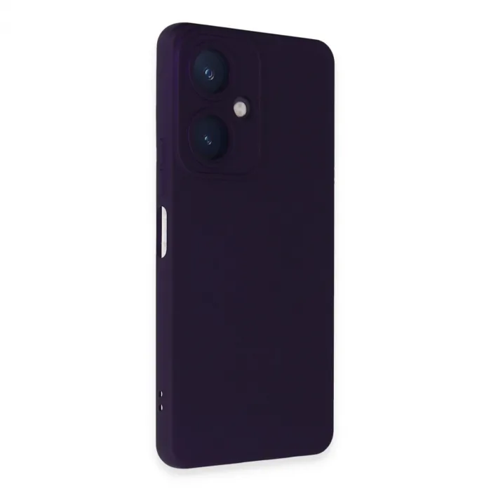 Newface Vivo Y27 Kılıf Nano İçi Kadife Silikon - Mor