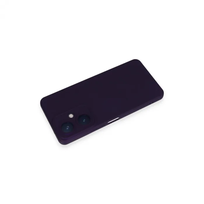 Newface Vivo Y27 Kılıf Nano İçi Kadife Silikon - Mor