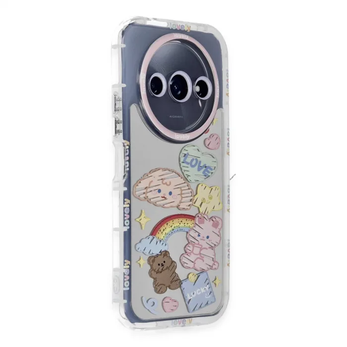 Newface Xiaomi Redmi A3 4g Kılıf Reflexion Desenli Kapak - Desen 4