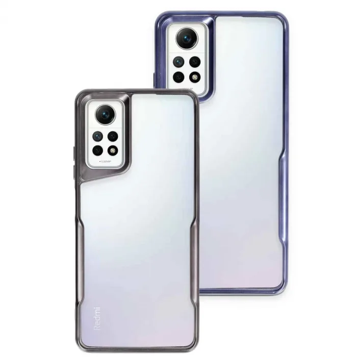 Newface Xiaomi Redmi Note 12 Pro 4g Kılıf Boyi Silikon Kapak - Siyah