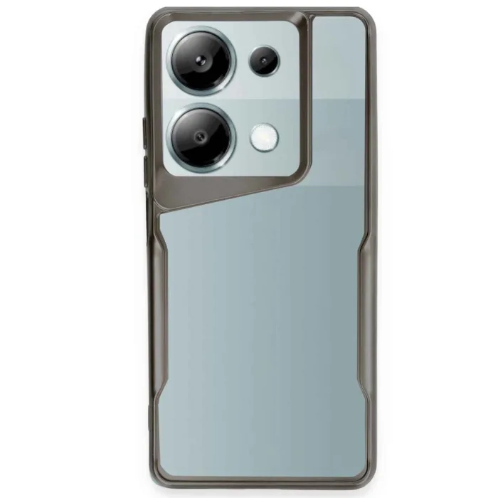 Newface Xiaomi Redmi Note 13 Pro 4g Kılıf Boyi Silikon Kapak - Titan Gri