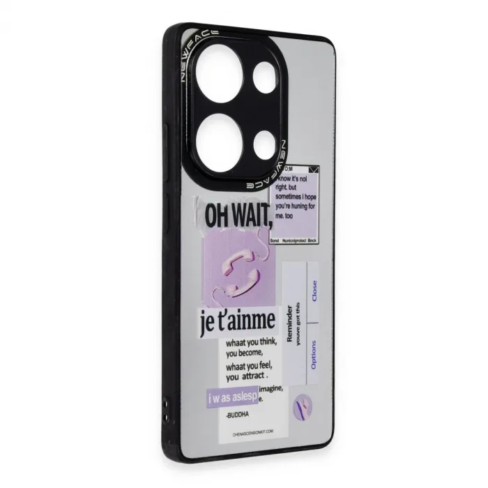 Newface Xiaomi Redmi Note 13 Pro 5g Kılıf Mirror Desenli Kapak - Mirror - 4