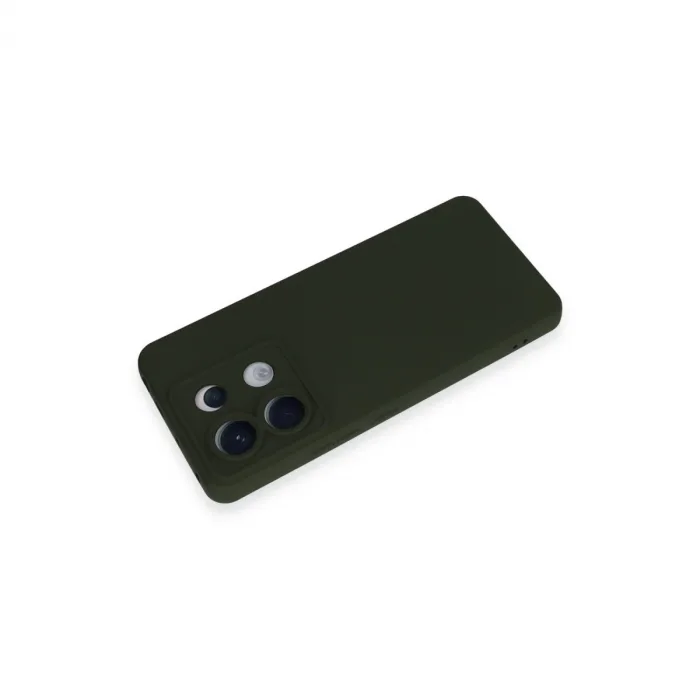 Newface Xiaomi Redmi Note 13 Pro 5g Kılıf Nano İçi Kadife Silikon - Koyu Yeşil