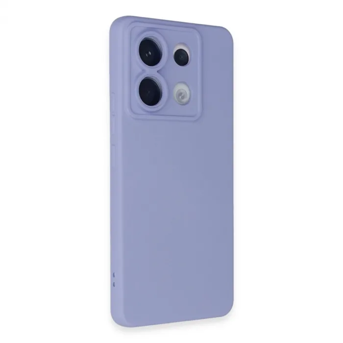Newface Xiaomi Redmi Note 13 Pro 5g Kılıf Nano İçi Kadife Silikon - Lila