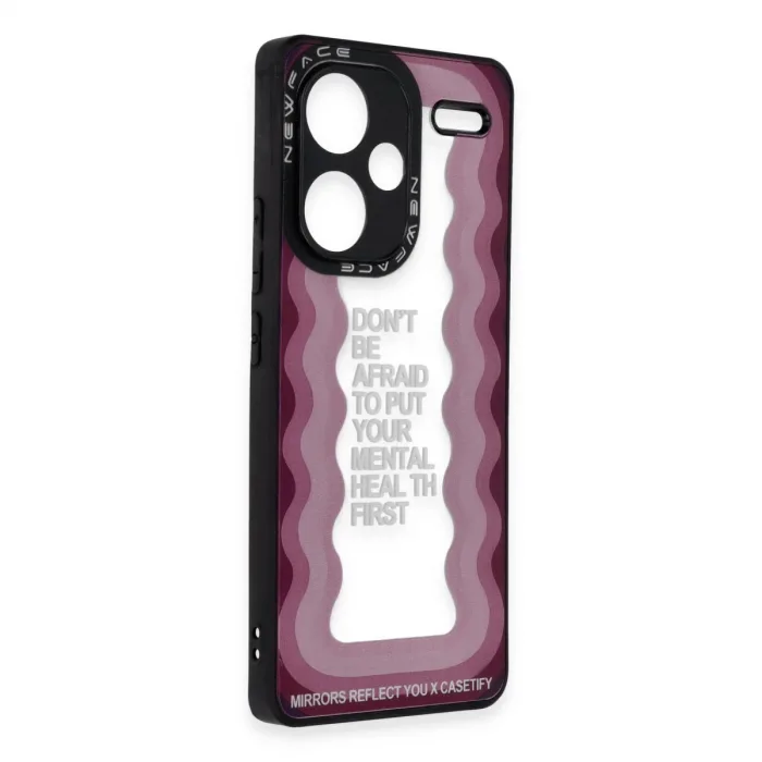 Newface Xiaomi Redmi Note 13 Pro Plus Kılıf Mirror Desenli Kapak - Mirror - 11