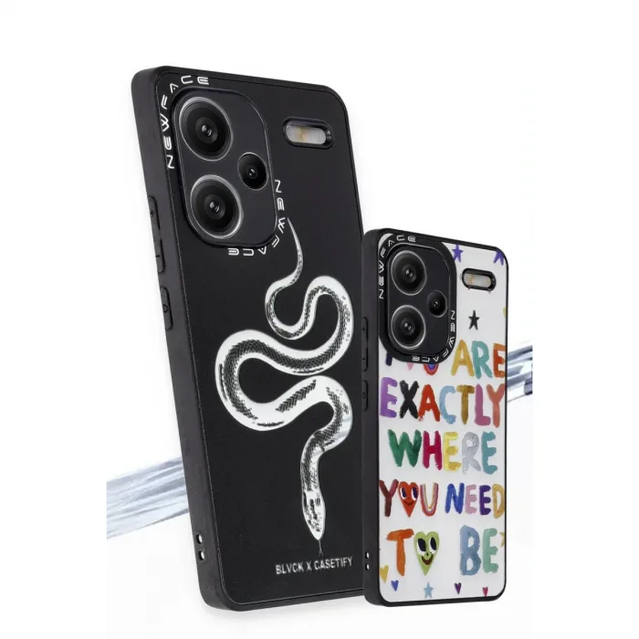 Newface Xiaomi Redmi Note 13 Pro Plus Kılıf Mirror Desenli Kapak - Mirror - 11