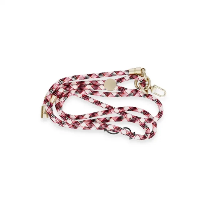 Onegif Je Desenli Boyun Askısı - Pembe