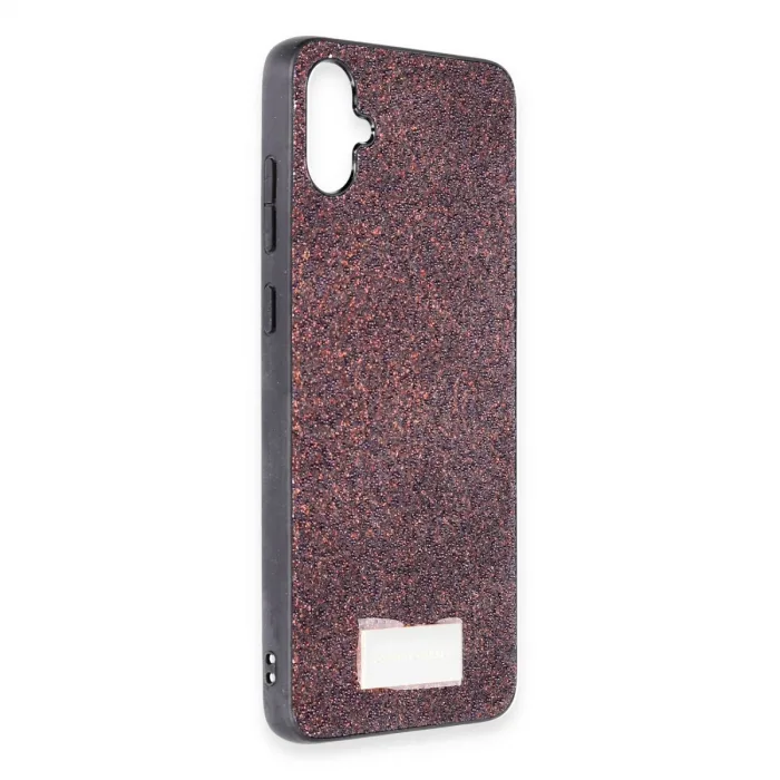 Onegif Samsung Galaxy A05 Bright Simli Kapak - Derin Mor