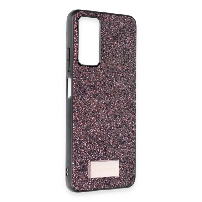 Onegif Xiaomi Redmi Note 12 Pro 4g Bright Simli Kapak - Derin Mor