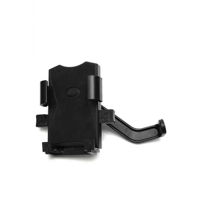 Otommatik Model Motosiklet Telefon Tutucu Ayna Bağlantılı