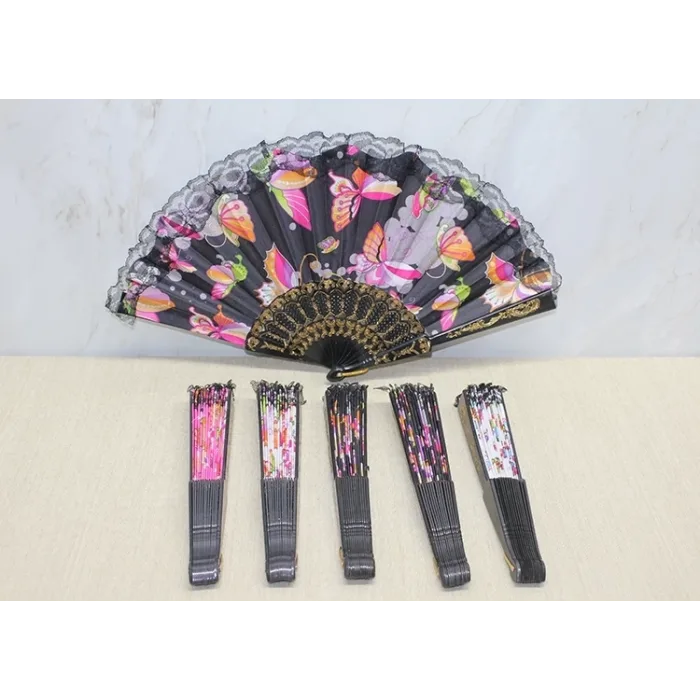 Plastik Renkli Yelpaze Alk3572