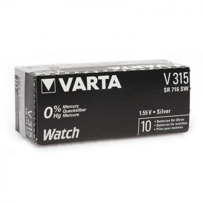 Renata 315 Sr716sw 1.55v Alkalin Saat Pili 10 Adet